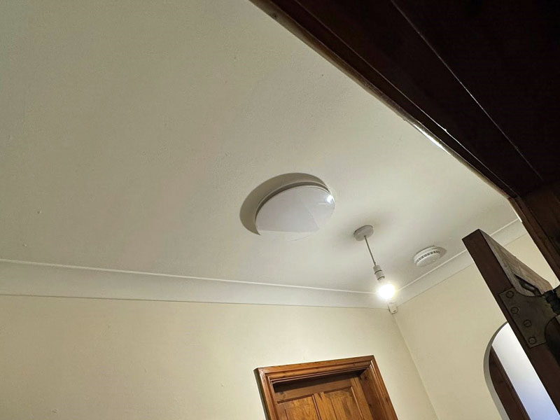 PIV unit installed to help with mould and damp