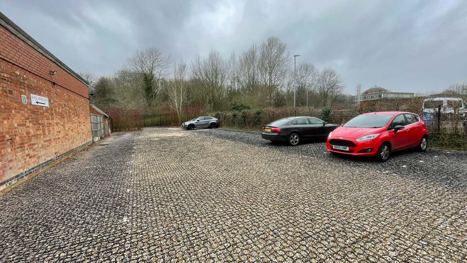 Rear car park